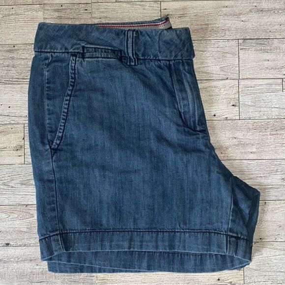 Tommy Hilfiger, Retro, Lightweight, Medium Blue, Denim Shorts - Picture 8 of 8